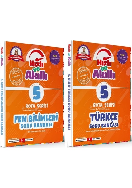 Tammat 5. Sınıf Fen Bilimleri ve Türkçe Hızlı ve Akıllı Soru Bankası Seti 2 Kitap