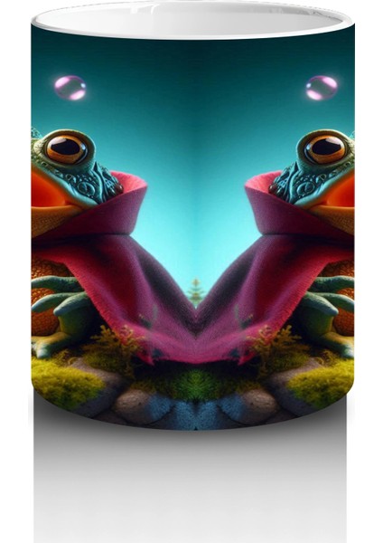 Büyülü Iksir Kazanı Başında Sevimli Cadı Ayıcık Figürlü Cadılar Bayramı Baskılı Kupa Bardak modelleri