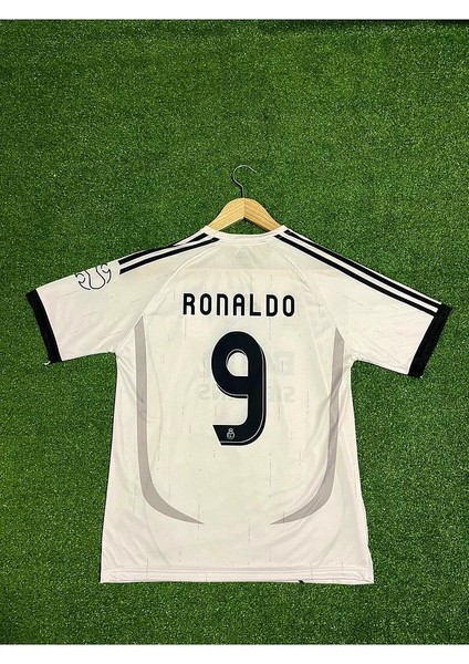 Real Madrid 2006/07 Yeni Sezon Ronaldo Nazario Forması(Beyaz)