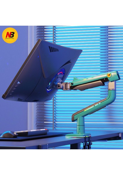 North Bayou Nb K5 (2025 Yeni Model) Gaming Rgb Monitör Standı (17-60 Inç)-(2-20 Kilo) fiyatları