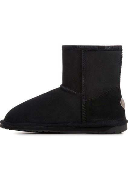 Australia Platinum Stinger Slim Mini Kadın Siyah Bot