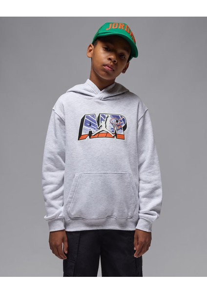 Nıke Jordan Jdb Aır Postcard Po-Hoodıe Erkek Çocuk Sweatshirt 95F160