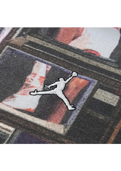 Nıke Jordan Jdb Mj Brklyn Aop Ft Po Erkek Çocuk Sweatshirt 95F092 modelleri