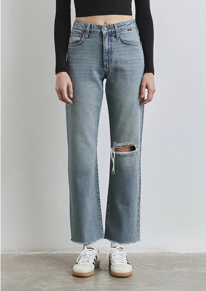 Barcelona Mavi Jeans Extra Gölgeli Açık Mavi Jean Pantolon 101047-90494 fırsatları