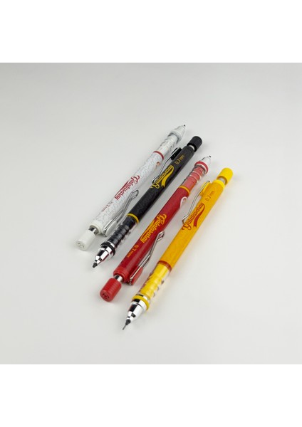 Galatasaray 0.7 mm Lisanslı Versatil Mekanik Kalem | Taraftar Temalı Okul ve Ofis Kalemleri, Gs Mekanik Uçlu Kurşun Kalem fırsatları