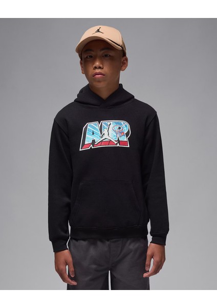 Nıke Jordan Jdb Aır Postcard Po-Hoodıe Erkek Çocuk Sweatshirt 95F160