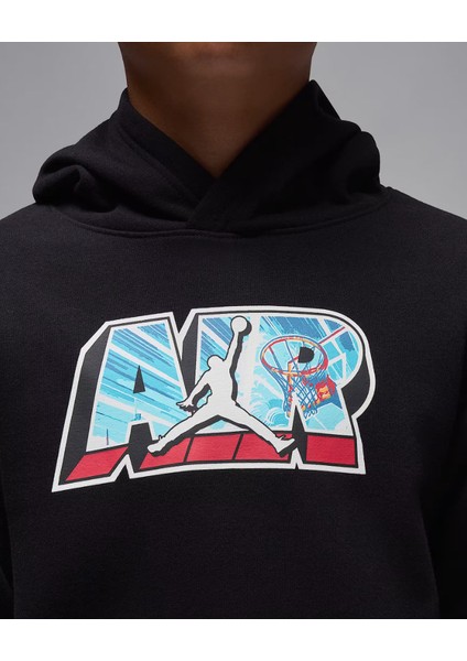 Nıke Jordan Jdb Aır Postcard Po-Hoodıe Erkek Çocuk Sweatshirt 95F160 fırsatları