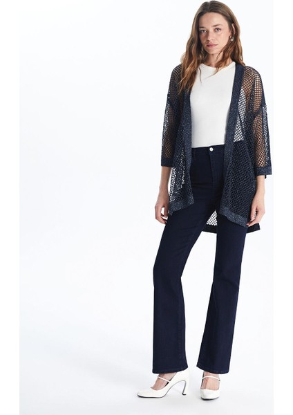 Lcwaıkıkı Classic Şal Yaka Ajurlu Kadın Triko Hırka (S5) fiyatları