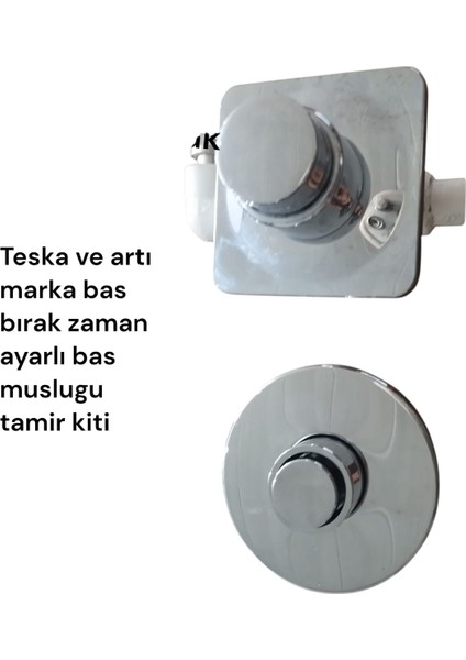 Teska ve artı Markalı Bas Bırak Zaman Ayarlı Bas Musluğu Vanası Tamir Kiti