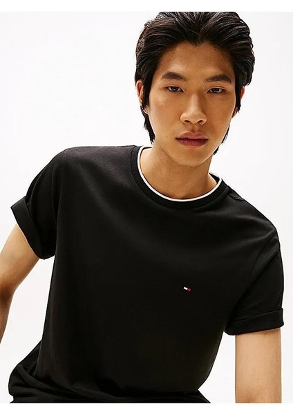 Tommy Hılfiger Erkek T-Shirt MW0MW39368