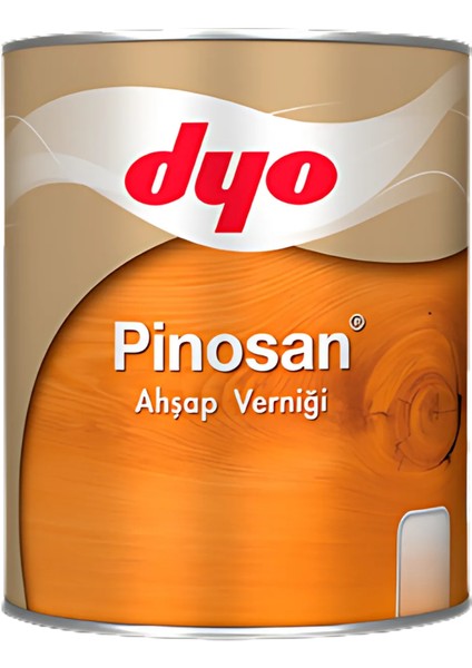 Pinosan Ahşap Verniği Yarı Mat Şeffaf 0,75L - 2,5l | Iç ve Dış Mekan Kullanımına Uygun Vernikli Ahşap Koruyucu
