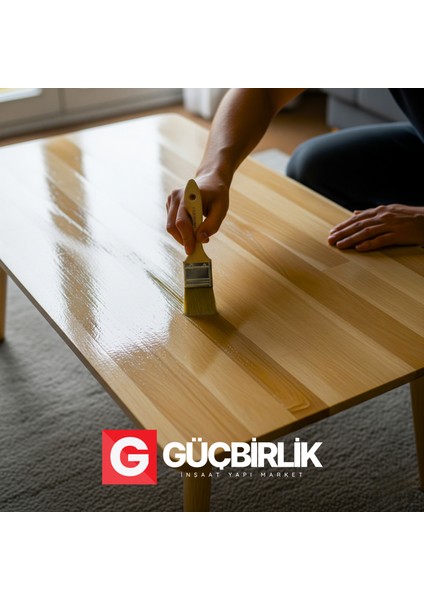 Pinosan Ahşap Verniği Yarı Mat Şeffaf 0,75L - 2,5l | Iç ve Dış Mekan Kullanımına Uygun Vernikli Ahşap Koruyucu