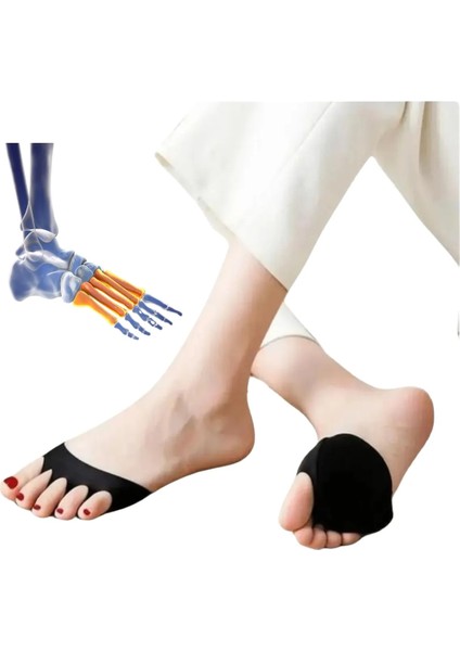 Metatarsal Parmak Altı Koruyucu Kumaş Hava Alabilen Ayak Destek Pedi (Ten Rengi) fırsatları