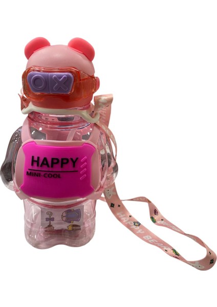 Cool Matara Askılı Ipli Pipetli Matara