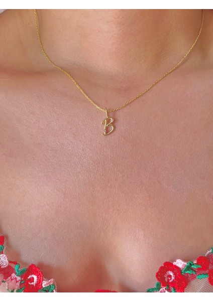 925 Gümüş | 3D Boyutlu Taşlı Harf Kolye fiyatları