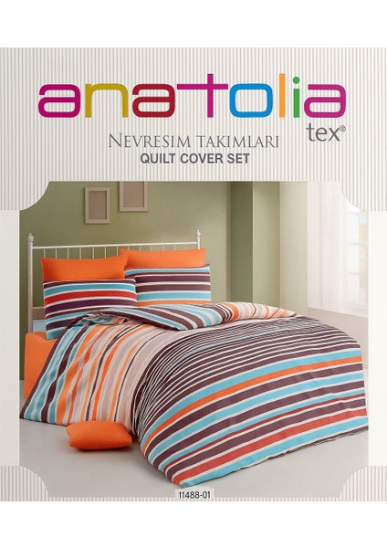 Anatolia Tex Tek Kişilik Nevresim Takım
