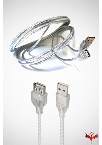 3 Metre USB Uzatma Kablosu - USB 2.0 Extension Cable 3mt indirimleri