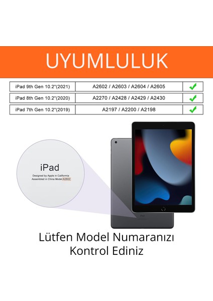 Apple iPad 7. 8. 9. Nesil 10.2 inç ile Uyumlu Kılıf Popit Tablet Kılıfı Askılı Standlı fiyatları
