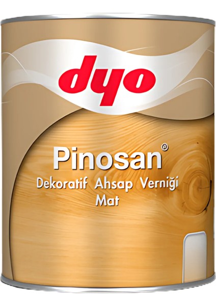 Pinosan Dekoratif Ahşap Koruyucu Vernik Mat 0,75L - 2,5l | Iç ve Dış Mekan Kullanımına Uygun
