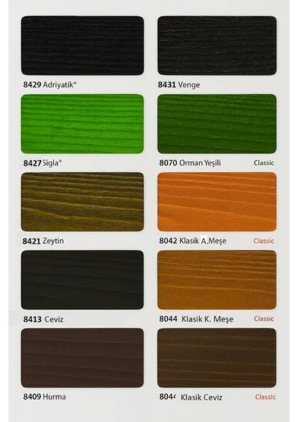 Pinosan Dekoratif Ahşap Koruyucu Vernik Mat 0,75L - 2,5l | Iç ve Dış Mekan Kullanımına Uygun fırsatları