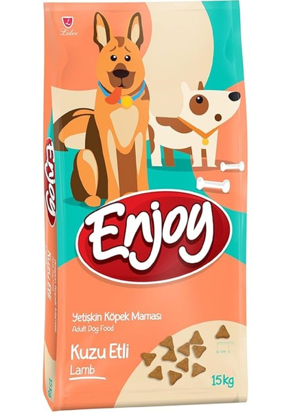 Kuzu Etli & Pirinçli Yetişkin Köpek Maması 15 kg