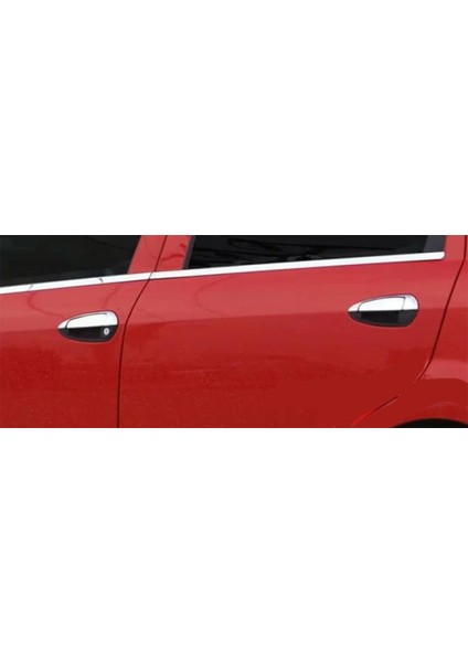 Fiat Grande Punto Kapı Kolu Ve Çerçevesi Krom 4 Kapı 8 Parça 2005 - 2018 Arası Modeller İçin fiyatları