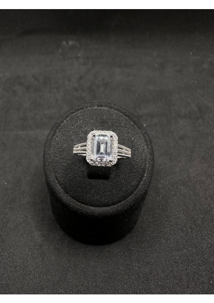 Üç Kollu Baget Ithal Kadın Gümüş Yüzük modelleri