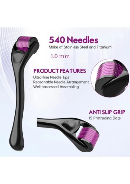 Derma Roller System 1.0 Derma Roller System Kişiye Özel Dermaroller 1.0 mm modelleri