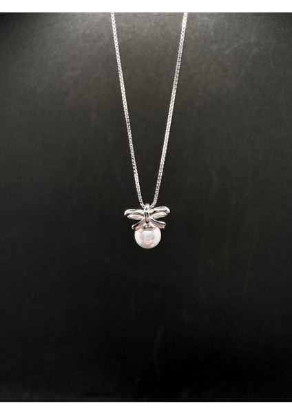 Inci Sallantılı Fiyonk Ithal Kadın Gümüş Kolye fırsatları