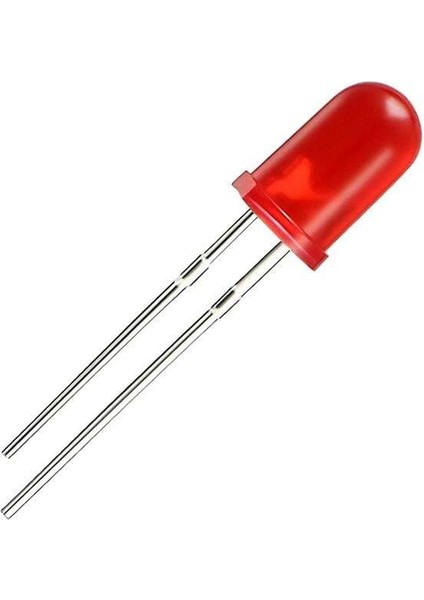 Halmet Mantar LED 5mm Kırmızı