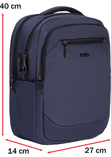 Unisex Okul Sırt Çanta Geniş Iç Hacim Orta Boy Lise Üniversite USB Type-C Su Geçirmez Oxford Kumaş modelleri