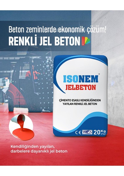 JELBETON20 Kg Gri fiyatları