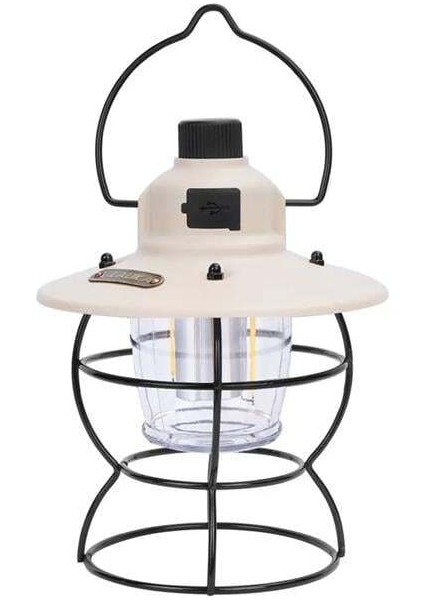 Powermaster PM-16042 Retro Nostaljik Şarjlı Kamp Lambası Filament + Smd Ledli fırsatları