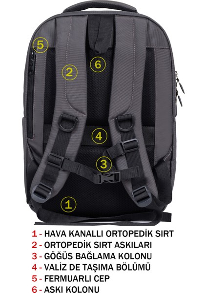 Unisex Okul Sırt Çanta Geniş Iç Hacim Orta Boy Lise Üniversite USB Type-C Su Geçirmez Oxford Kumaş indirimleri