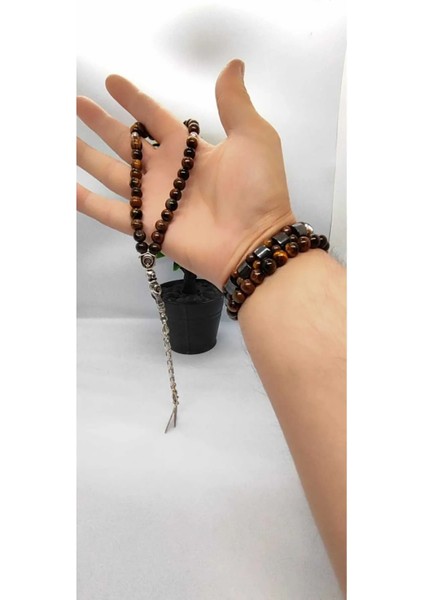 Kaplangözü Tesbih & Rolex Hematit Kaplangözü Bileklik & Kaplangözü Bileklik 3'lü Set Hediye Aksesuar modelleri