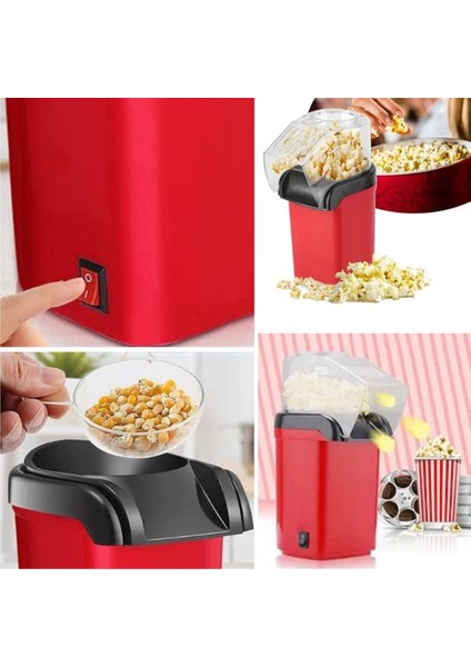 Büro Ev Ofis Mutfağı Için Kolay Yağsız Mısır Patlatma Aparatı fiyatları