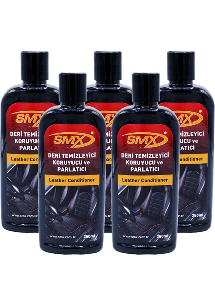 Deri Temizleyici Koruyucu ve Parlatıcı 250 ml 5 Adet
