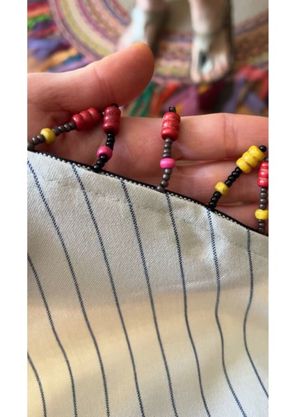 Boncuk Detaylı Şort Etek modelleri