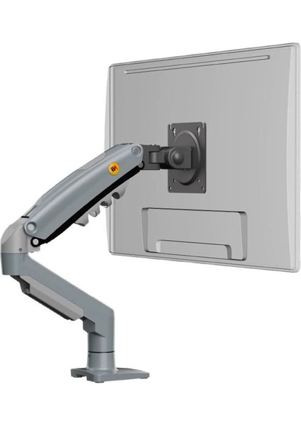 North Bayou Nb F80 (2025 Model) Amortisörlü Tekli Monitör Standı Göl Mavisi (17-30 Inç)-(2-9 Kg)
