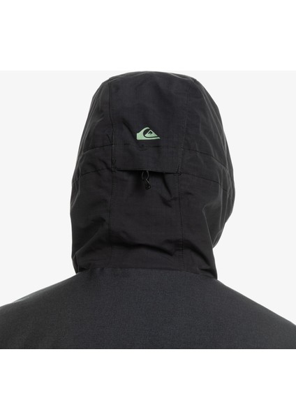 Erkek Snowboard Ceketi Fairbanks JK Siyah Kayak/Snowboard Giyim