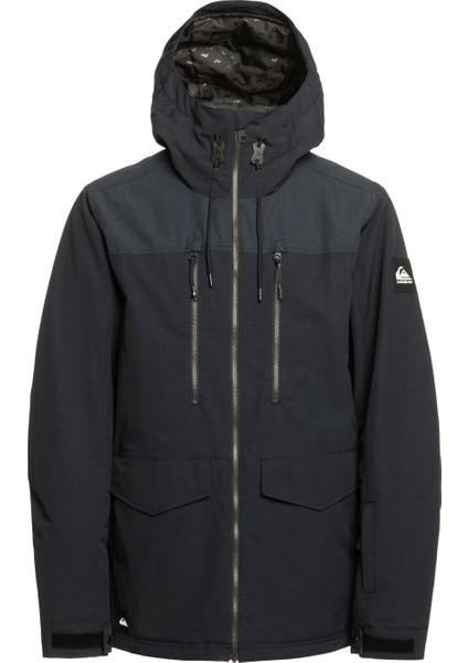Erkek Snowboard Ceketi Fairbanks JK Siyah Kayak/Snowboard Giyim