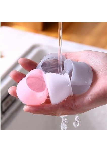Masa Sandalye Pabucu Pembe Renk Döşeme Çizilmez Kaymaz Taban Masa Sandalye Koruyucu 12 Adet modelleri