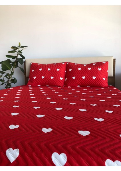 Kalpli Çift Kişilik 3 Parça Yatak Örtüsü Seti - 200X240 cm (Pvc Çantalı) modelleri