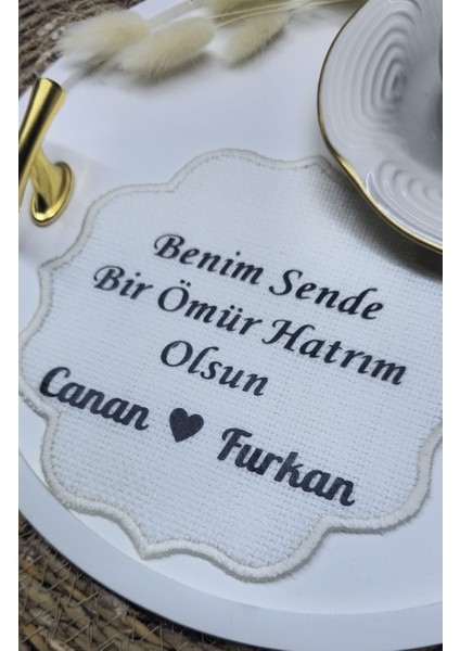 Kişiye Özel Damat Kahve Peçetesi, Damat Kahvesi, Sunum Peçete Damat Mendili Nişan Söz fiyatları