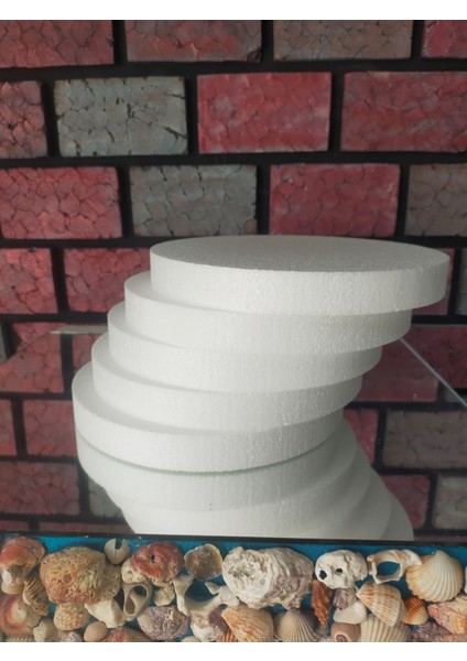 5'li Paket Strafor Köpük Pasta Altı-Tepsisi 30X3CM