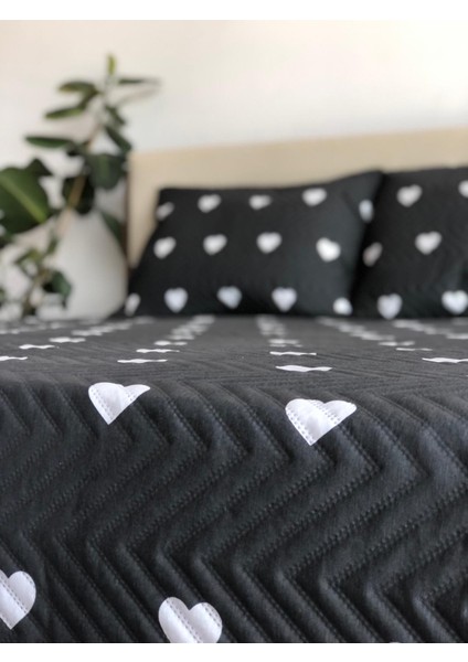 Kalpli Çift Kişilik 3 Parça Yatak Örtüsü Seti - 200X240 cm (Pvc Çantalı) fırsatları