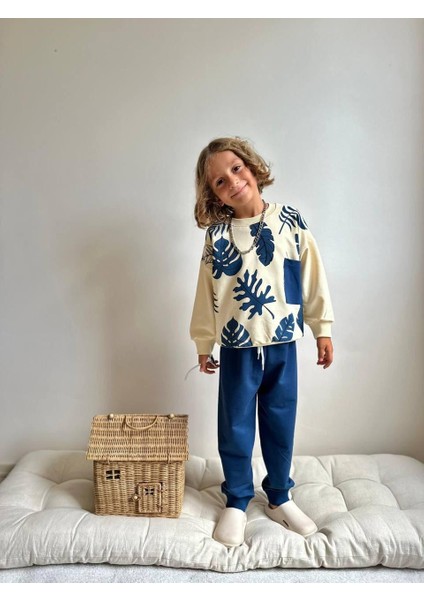 Baskılı Uzun Kollu Erkek Çocuk Alt Üst Takım modelleri