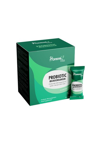 Probiyotik Mikroorganizma Içeren Takviye Edici Gıda 2gr x 20 Adet