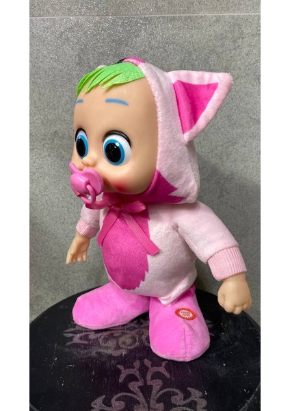 Yürüyen ve Dans Eden Oyuncak Crybabyy Emzikli Müzikli Pilli Emziği Çıkarınca Ağlayan Peluş Bebek fiyatları