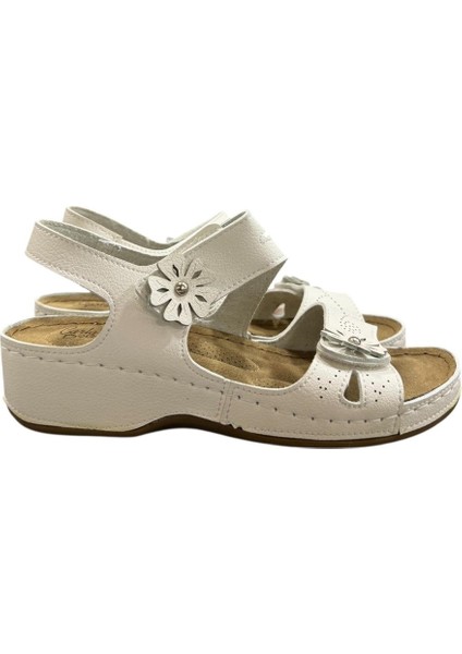 C.verde Puflu Anatomik Taban Günlük Kadın Sandalet fiyatları